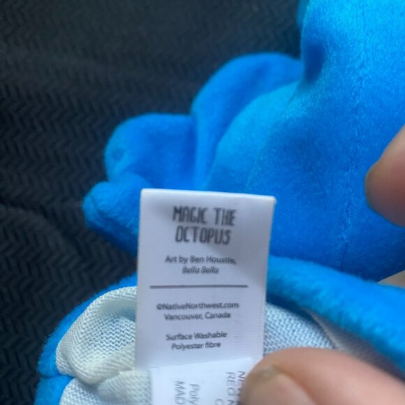 337-You Are Katawashishiw❤️ Sky The Eagle Bear & Mack The Octopus Totem Puppets - Picture 16 of 16